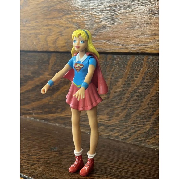 NWOT Super Girl Action Figure Doll DC Super Hero Christmas Stocking Stuffer - Picture 10 of 11